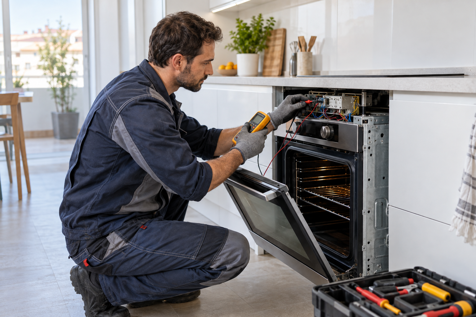 Reparación profesional de horno en Olot